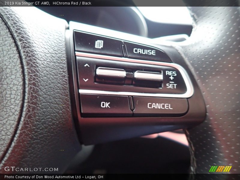 HiChroma Red / Black 2019 Kia Stinger GT AWD