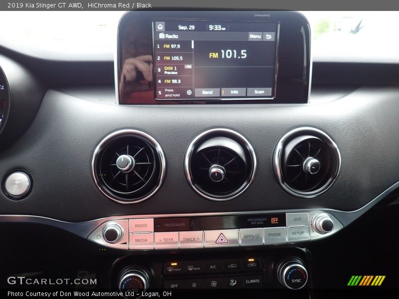 HiChroma Red / Black 2019 Kia Stinger GT AWD