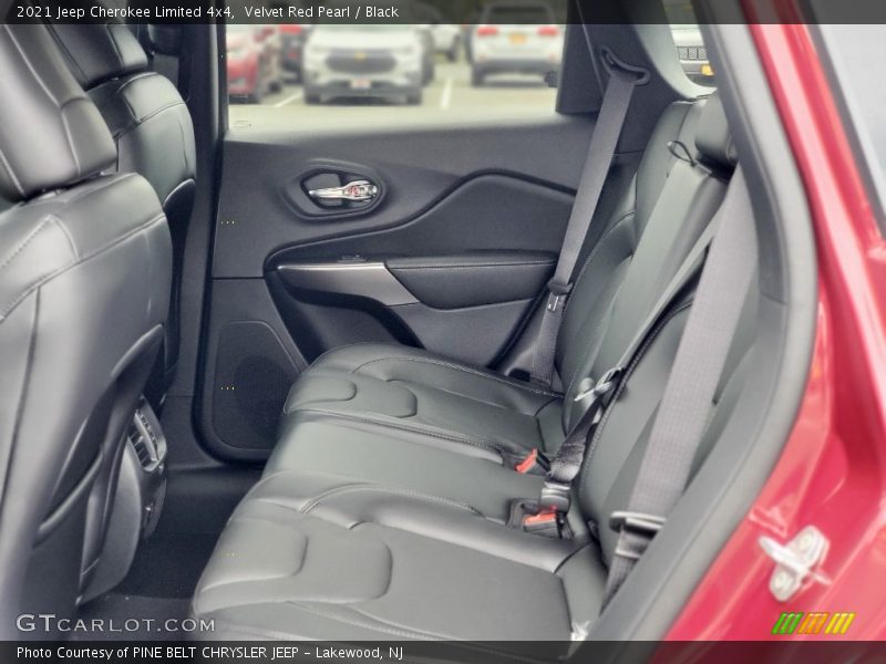 Velvet Red Pearl / Black 2021 Jeep Cherokee Limited 4x4