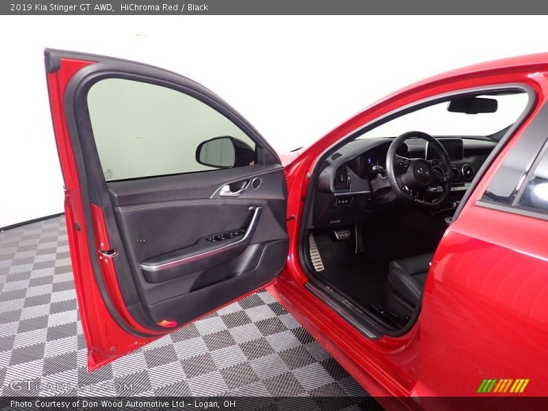 HiChroma Red / Black 2019 Kia Stinger GT AWD