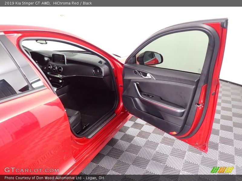HiChroma Red / Black 2019 Kia Stinger GT AWD