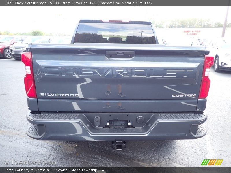 Shadow Gray Metallic / Jet Black 2020 Chevrolet Silverado 1500 Custom Crew Cab 4x4