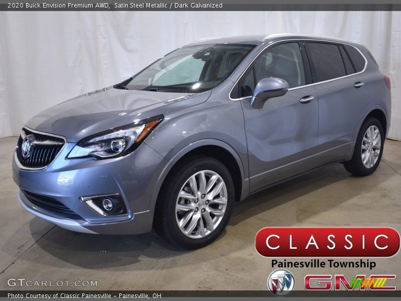 Satin Steel Metallic / Dark Galvanized 2020 Buick Envision Premium AWD