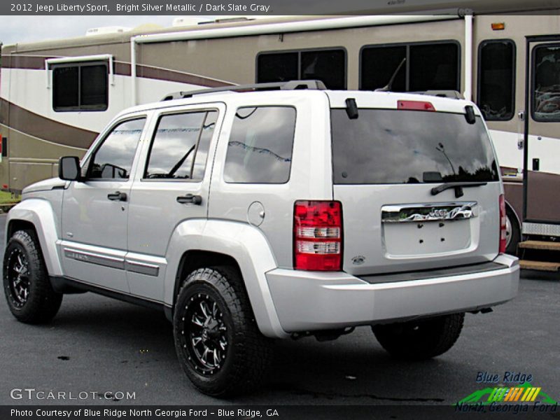 Bright Silver Metallic / Dark Slate Gray 2012 Jeep Liberty Sport