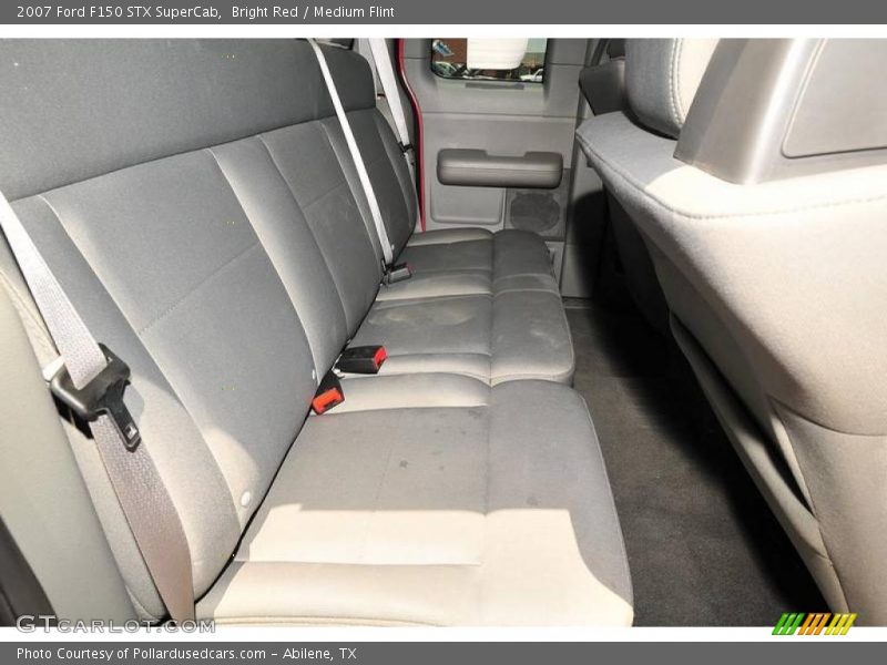 Bright Red / Medium Flint 2007 Ford F150 STX SuperCab