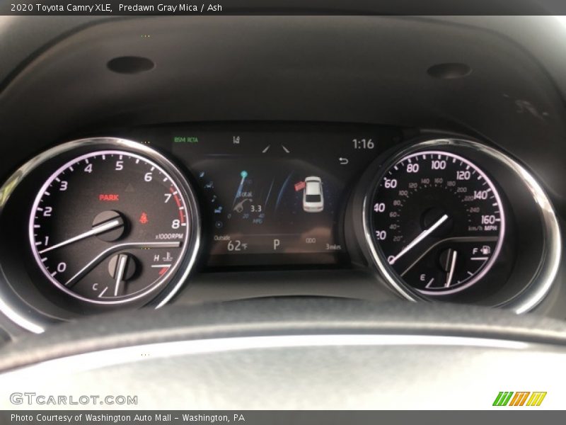 Predawn Gray Mica / Ash 2020 Toyota Camry XLE