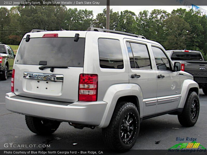 Bright Silver Metallic / Dark Slate Gray 2012 Jeep Liberty Sport