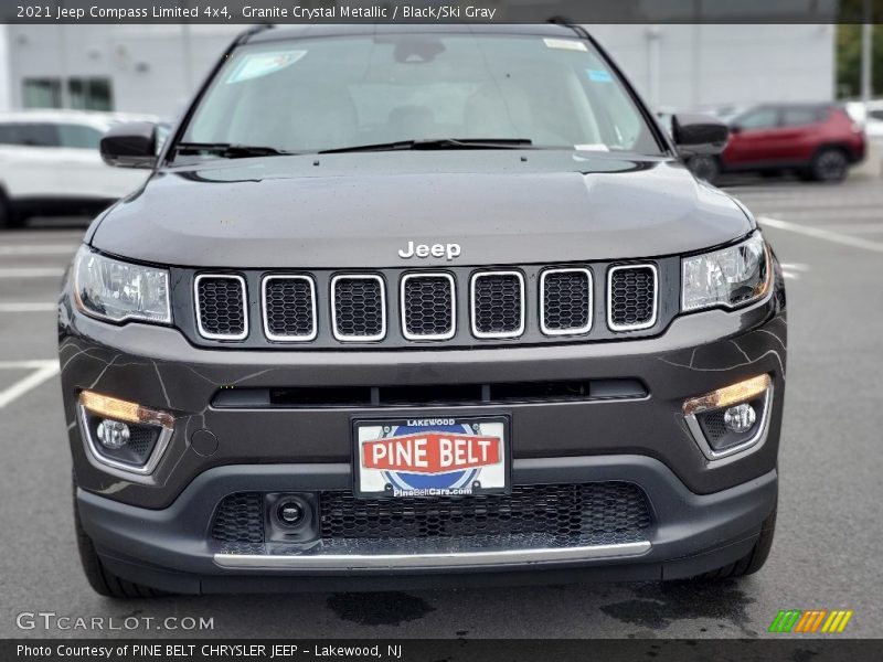 Granite Crystal Metallic / Black/Ski Gray 2021 Jeep Compass Limited 4x4