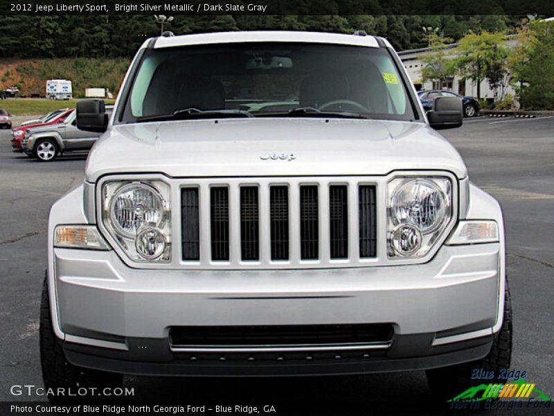 Bright Silver Metallic / Dark Slate Gray 2012 Jeep Liberty Sport