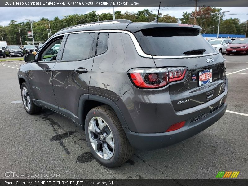 Granite Crystal Metallic / Black/Ski Gray 2021 Jeep Compass Limited 4x4