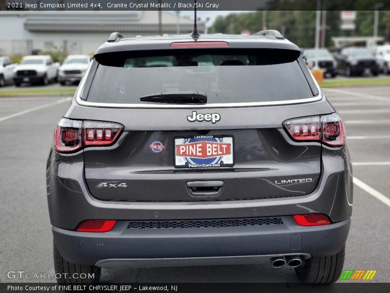 Granite Crystal Metallic / Black/Ski Gray 2021 Jeep Compass Limited 4x4