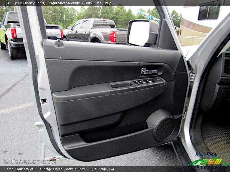 Bright Silver Metallic / Dark Slate Gray 2012 Jeep Liberty Sport