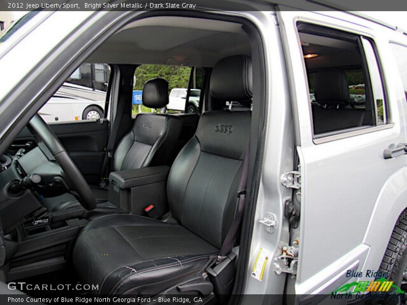 Bright Silver Metallic / Dark Slate Gray 2012 Jeep Liberty Sport