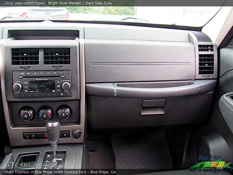 Bright Silver Metallic / Dark Slate Gray 2012 Jeep Liberty Sport