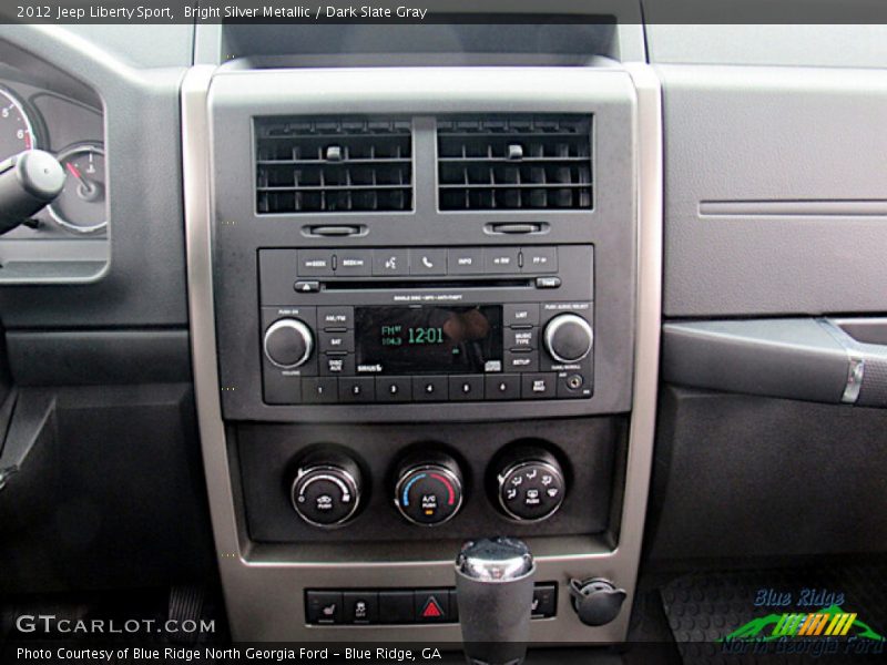 Bright Silver Metallic / Dark Slate Gray 2012 Jeep Liberty Sport