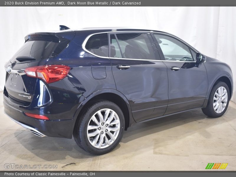 Dark Moon Blue Metallic / Dark Galvanized 2020 Buick Envision Premium AWD