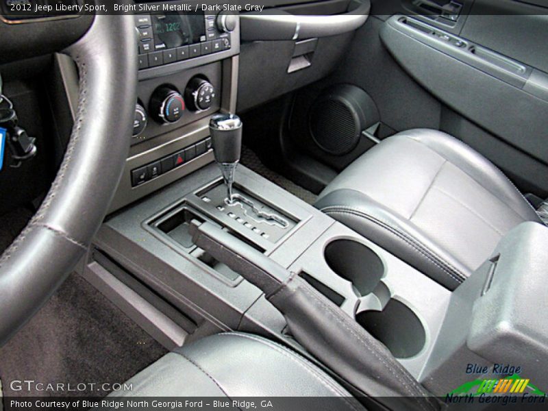 Bright Silver Metallic / Dark Slate Gray 2012 Jeep Liberty Sport