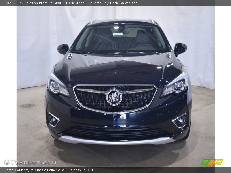 Dark Moon Blue Metallic / Dark Galvanized 2020 Buick Envision Premium AWD