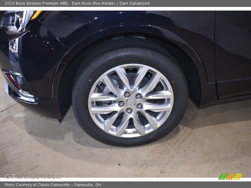 Dark Moon Blue Metallic / Dark Galvanized 2020 Buick Envision Premium AWD
