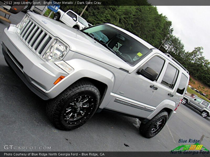 Bright Silver Metallic / Dark Slate Gray 2012 Jeep Liberty Sport