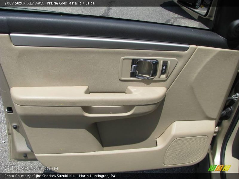 Prairie Gold Metallic / Beige 2007 Suzuki XL7 AWD