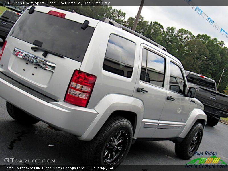 Bright Silver Metallic / Dark Slate Gray 2012 Jeep Liberty Sport