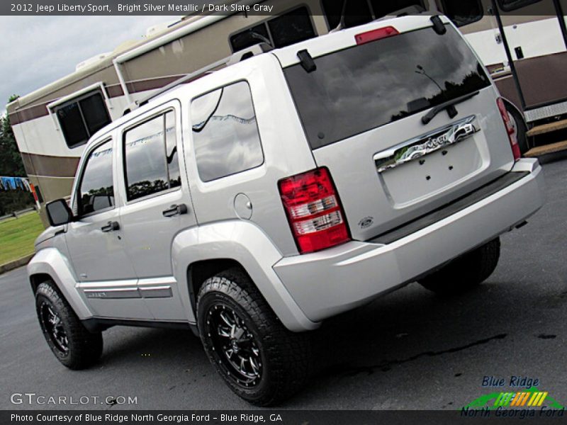 Bright Silver Metallic / Dark Slate Gray 2012 Jeep Liberty Sport