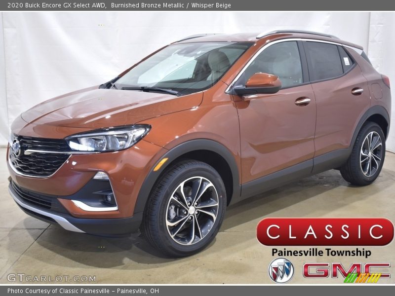 Burnished Bronze Metallic / Whisper Beige 2020 Buick Encore GX Select AWD