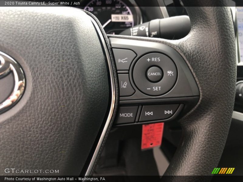 Super White / Ash 2020 Toyota Camry LE