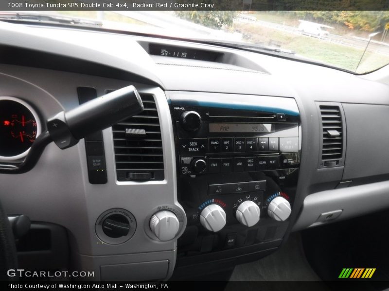 Radiant Red / Graphite Gray 2008 Toyota Tundra SR5 Double Cab 4x4