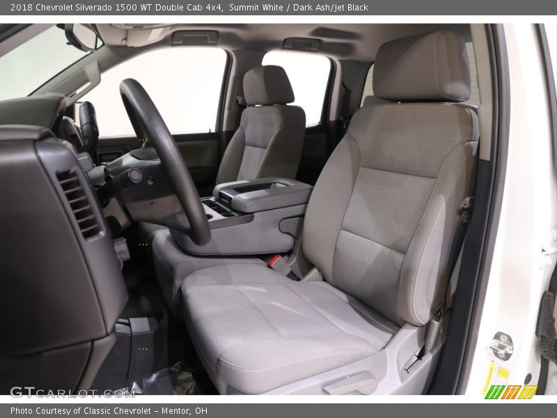 Front Seat of 2018 Silverado 1500 WT Double Cab 4x4