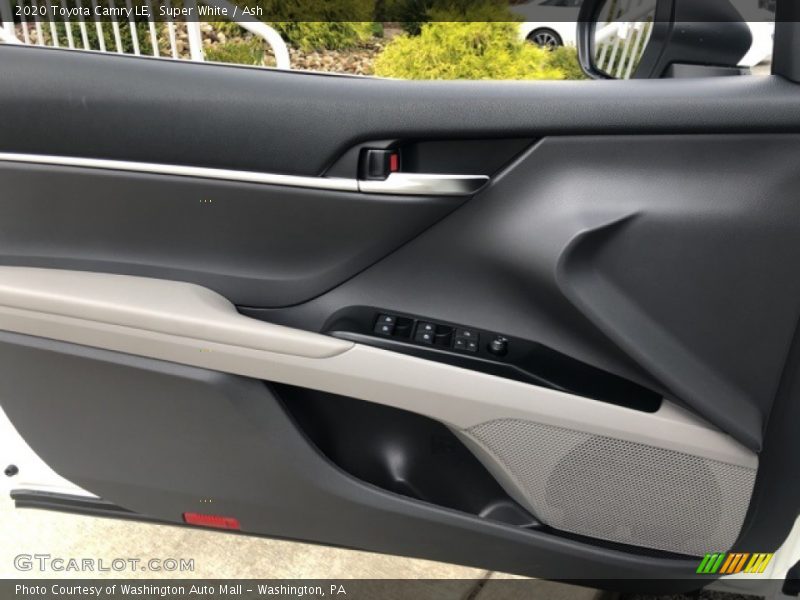 Super White / Ash 2020 Toyota Camry LE
