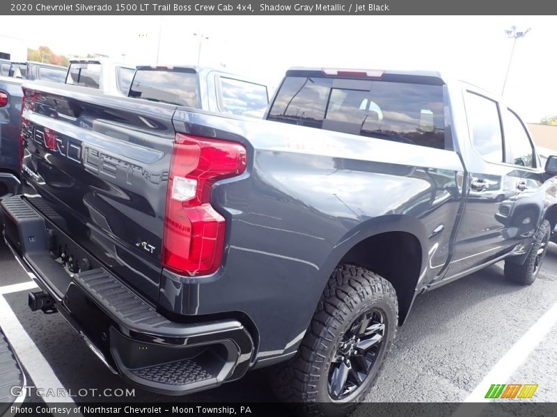 Shadow Gray Metallic / Jet Black 2020 Chevrolet Silverado 1500 LT Trail Boss Crew Cab 4x4