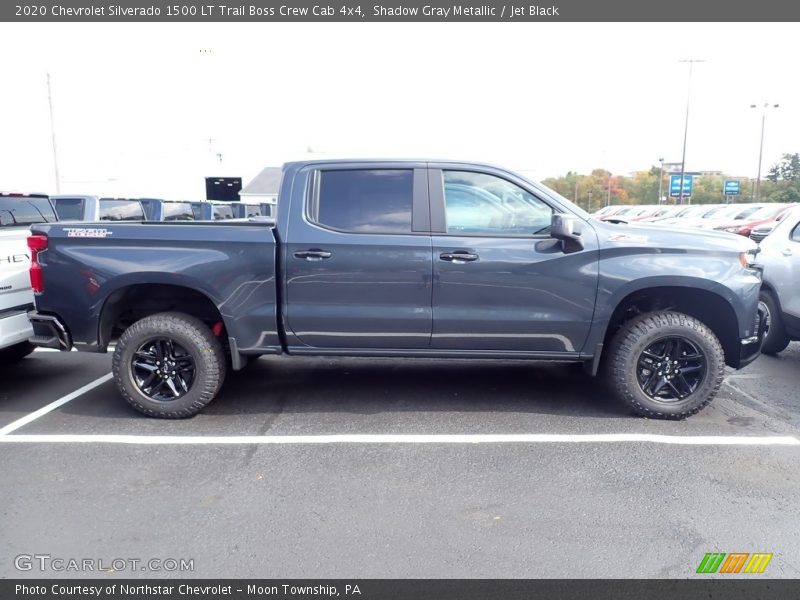 Shadow Gray Metallic / Jet Black 2020 Chevrolet Silverado 1500 LT Trail Boss Crew Cab 4x4