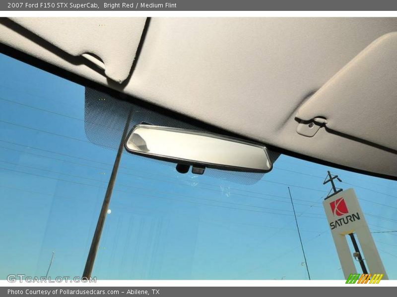 Bright Red / Medium Flint 2007 Ford F150 STX SuperCab