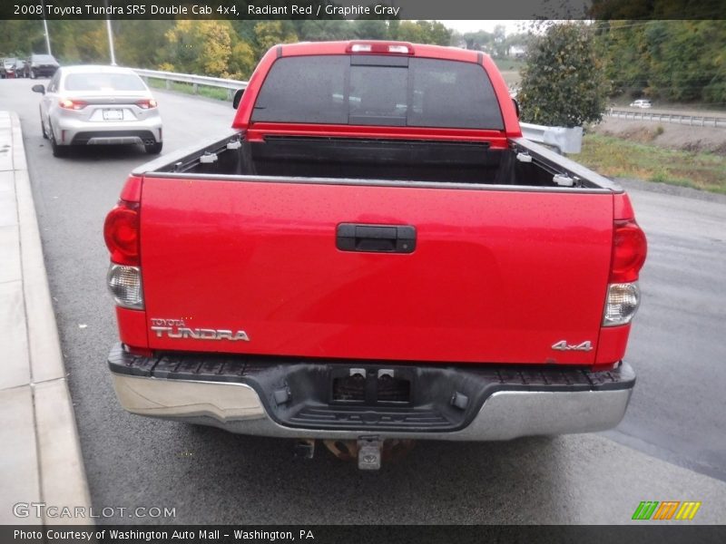 Radiant Red / Graphite Gray 2008 Toyota Tundra SR5 Double Cab 4x4
