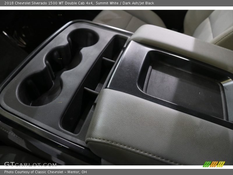 Summit White / Dark Ash/Jet Black 2018 Chevrolet Silverado 1500 WT Double Cab 4x4