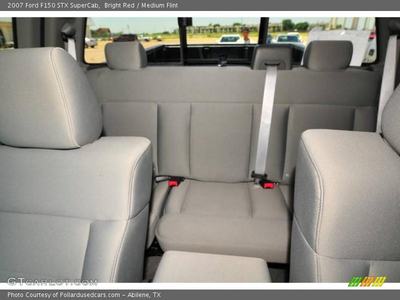 Bright Red / Medium Flint 2007 Ford F150 STX SuperCab
