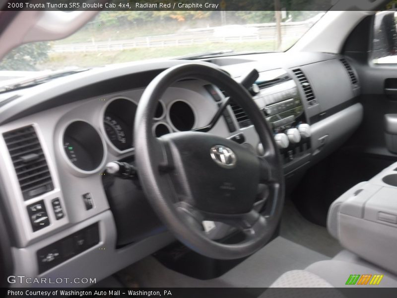 Radiant Red / Graphite Gray 2008 Toyota Tundra SR5 Double Cab 4x4