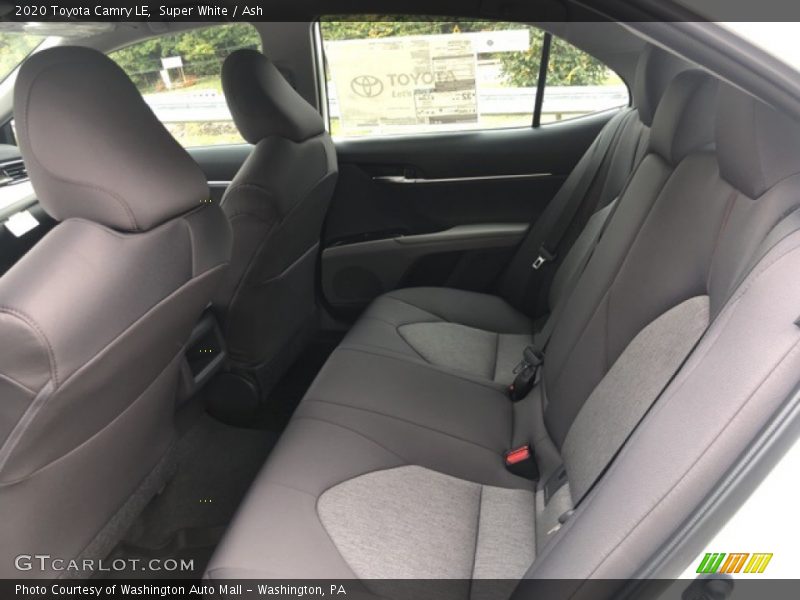 Super White / Ash 2020 Toyota Camry LE