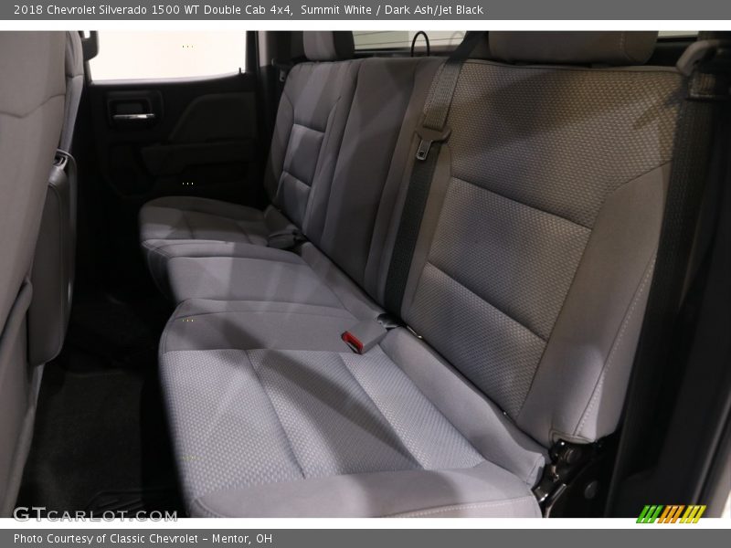 Summit White / Dark Ash/Jet Black 2018 Chevrolet Silverado 1500 WT Double Cab 4x4
