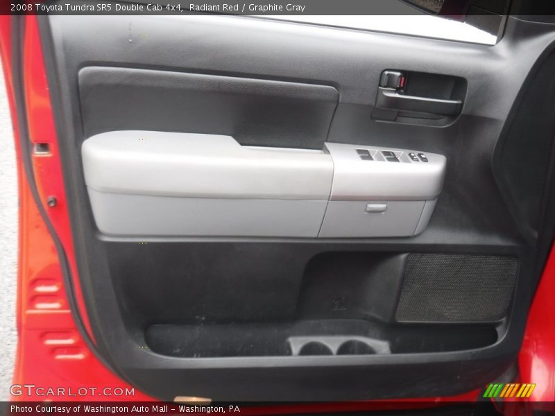 Radiant Red / Graphite Gray 2008 Toyota Tundra SR5 Double Cab 4x4