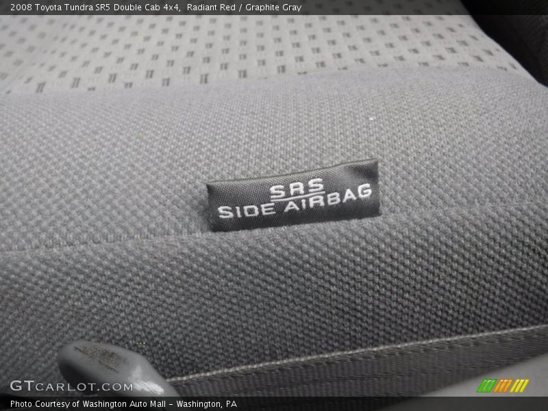 Radiant Red / Graphite Gray 2008 Toyota Tundra SR5 Double Cab 4x4