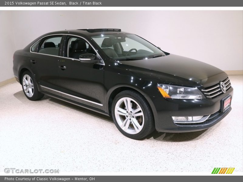  2015 Passat SE Sedan Black