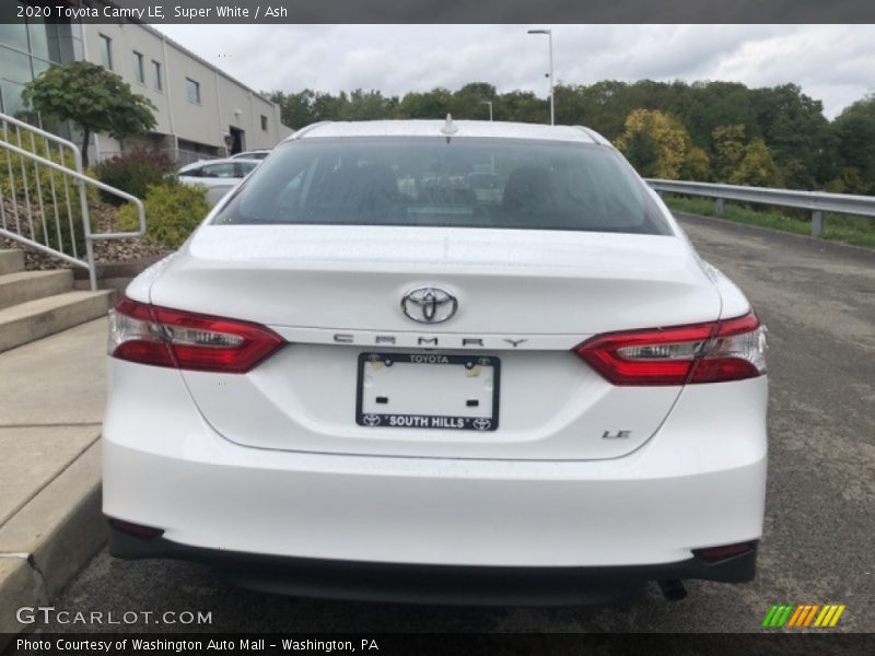 Super White / Ash 2020 Toyota Camry LE