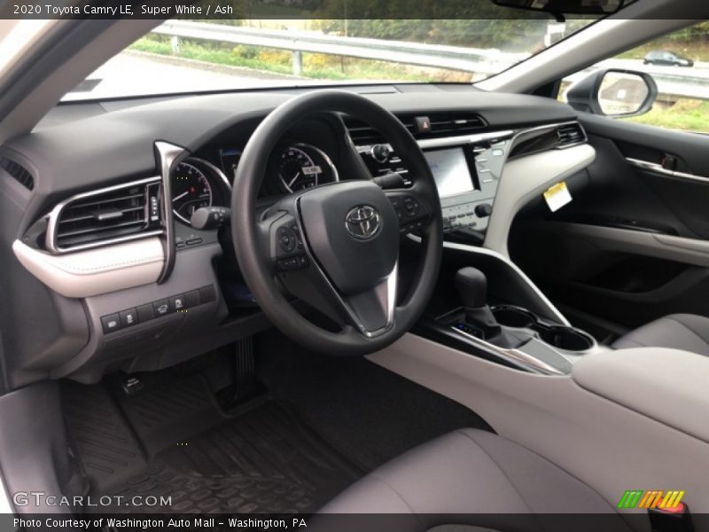 Super White / Ash 2020 Toyota Camry LE