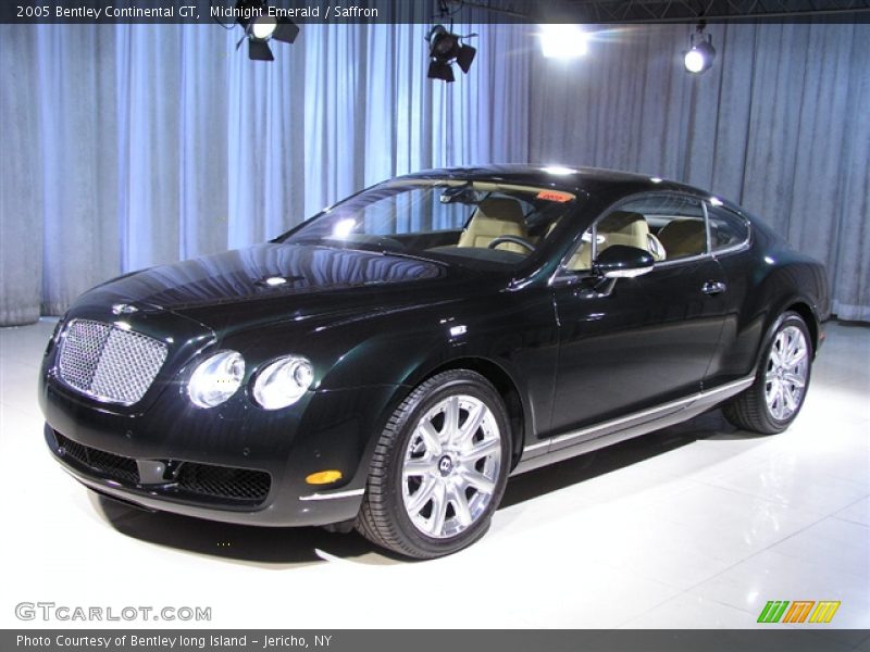 Midnight Emerald / Saffron 2005 Bentley Continental GT