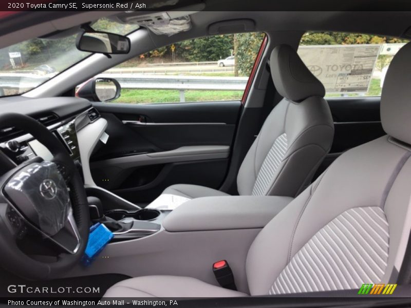 Supersonic Red / Ash 2020 Toyota Camry SE