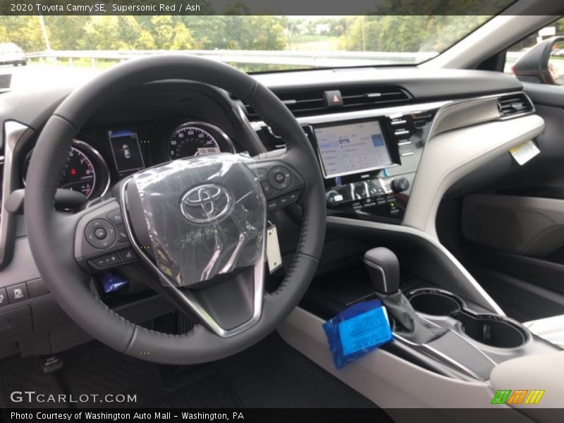 Supersonic Red / Ash 2020 Toyota Camry SE