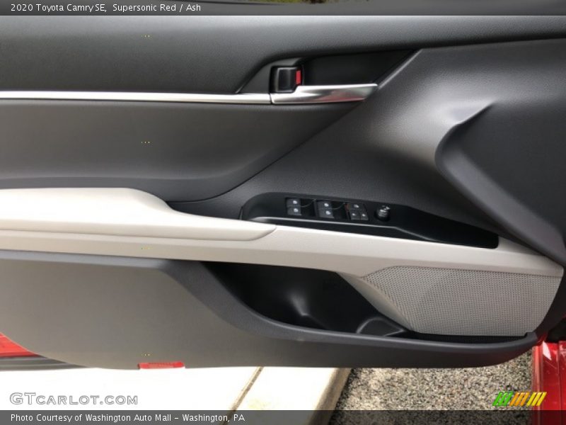 Supersonic Red / Ash 2020 Toyota Camry SE